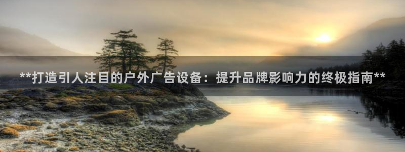 杏宇平台代理多少钱一个月：**打造引人注目的户外广告设备：提升品牌影响力的终极指南**