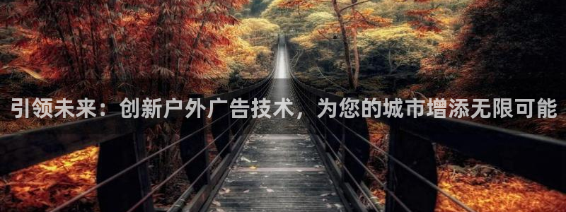 杏宇平台总代理是谁：引领未来：创新户外广告技术，为您的城市增添无限可能