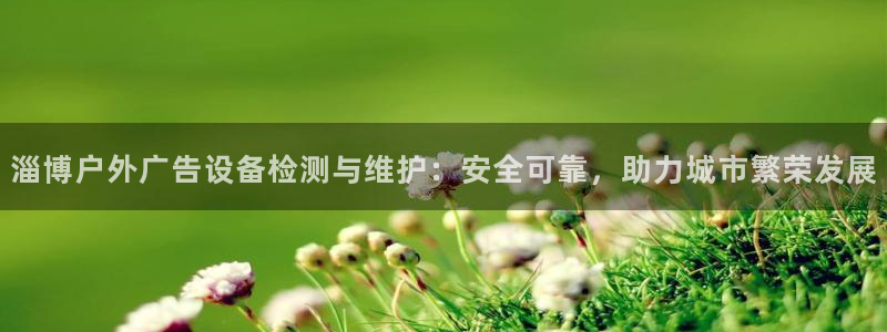 杏宇平台代理怎么赚钱的：淄博户外广告设备检测与维护：安全可靠，助力城市繁荣发展