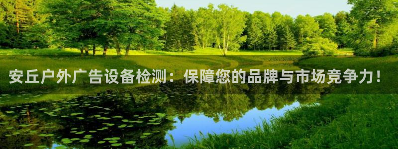 杏宇平台是什么：安丘户外广告设备检测：保障您的品牌与市场竞争力！